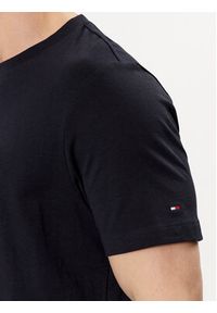 TOMMY HILFIGER - Tommy Hilfiger T-Shirt Track Graphic MW0MW34429 Granatowy Regular Fit. Kolor: niebieski. Materiał: bawełna