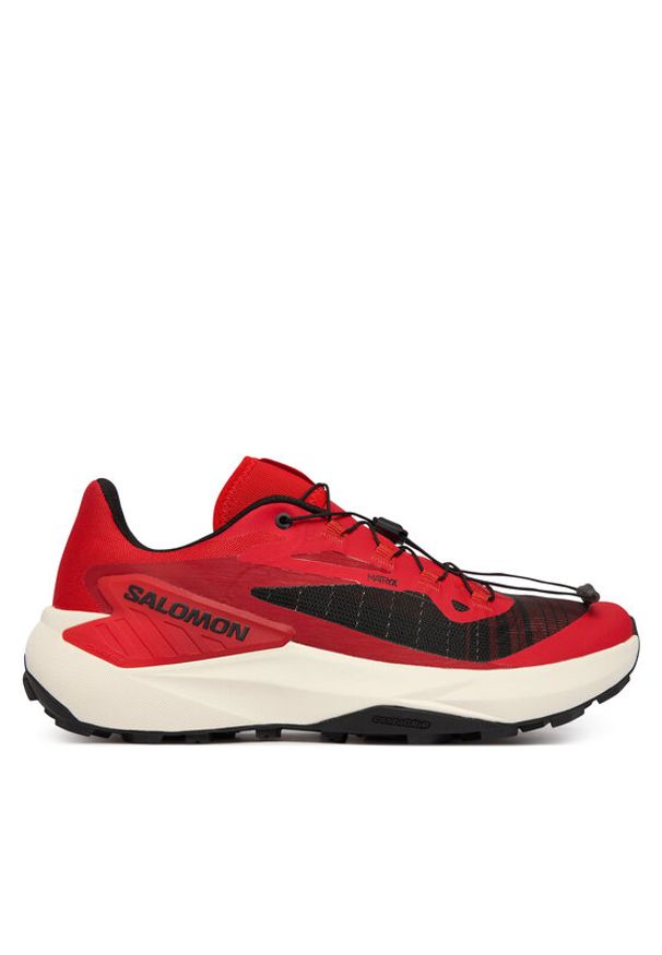salomon - Salomon Buty do biegania Genesis L49226500 Czerwony. Kolor: czerwony. Materiał: materiał