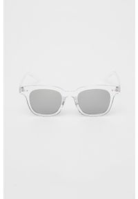 Pieces okulary przeciwsłoneczne damskie kolor biały. Kolor: biały #3