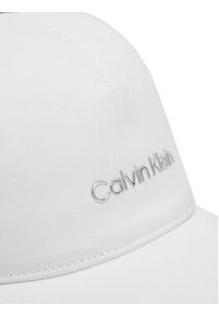 Calvin Klein Czapka z daszkiem Must Tpu Logo K60K610525 Biały. Kolor: biały. Materiał: materiał, bawełna #3