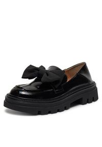 DeeZee Loafersy TYA56-J128 Czarny. Kolor: czarny. Materiał: skóra #6