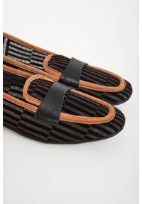 Baldinini - Loafersy damskie skórzane BALDININI. Materiał: skóra #5