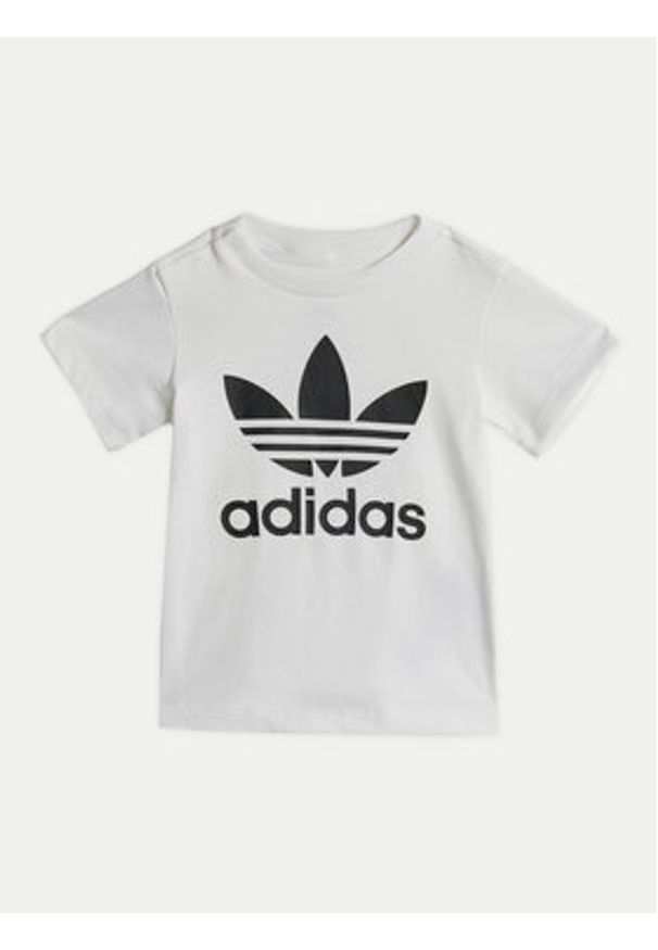 Adidas - adidas Komplet t-shirt i spodenki JE0521 Czarny Regular Fit. Kolor: czarny. Materiał: bawełna