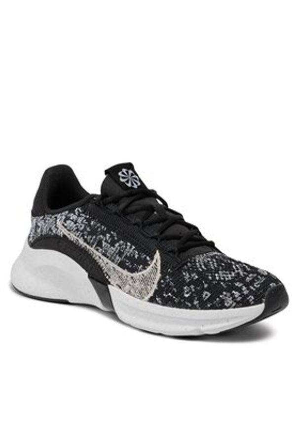 Nike Buty na siłownię SuperRep Go 3 Nn Fk DH3393 010 Czarny. Kolor: czarny. Materiał: materiał. Sport: fitness