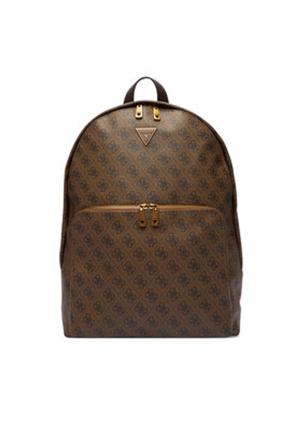 Guess Plecak HMMILO P5219 Brązowy. Kolor: brązowy. Materiał: skóra
