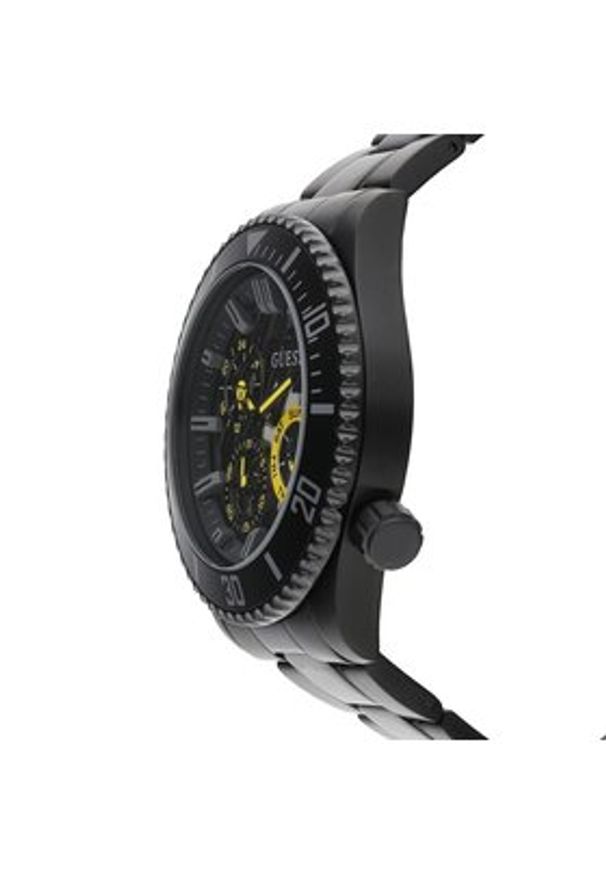 Guess Zegarek Axle GW0488G3 Czarny. Kolor: czarny