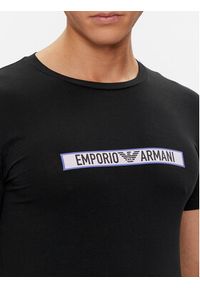 Emporio Armani Underwear T-Shirt 111035 4R517 00020 Czarny Slim Fit. Kolor: czarny. Materiał: bawełna #5