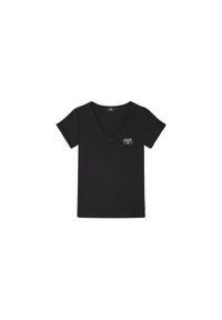 LE TEMPS DES CERISES - Koszulka damska Le Temps des cerises Smallvtrame. Kolor: czarny #1
