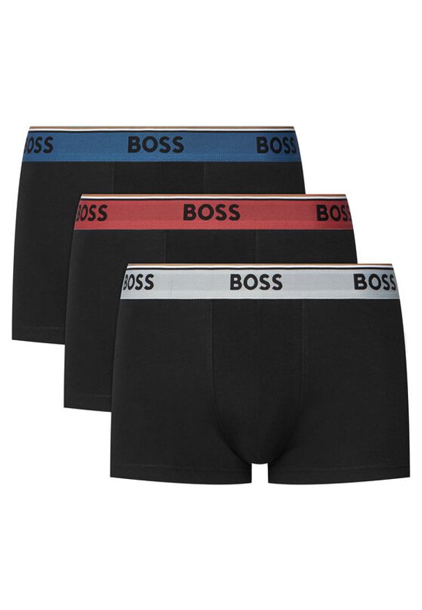 BOSS Komplet bokserek 50554693 Czarny. Kolor: czarny. Materiał: bawełna