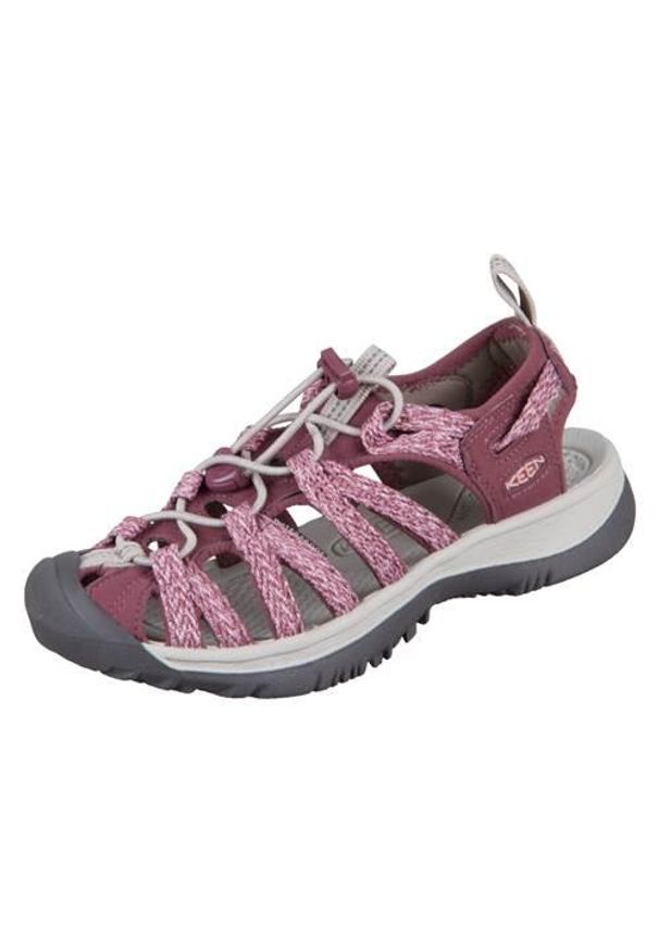 Teva - Buty trekkingowe damskie Keen Whisper. Kolor: czerwony, wielokolorowy, różowy. Materiał: materiał, syntetyk. Sport: turystyka piesza
