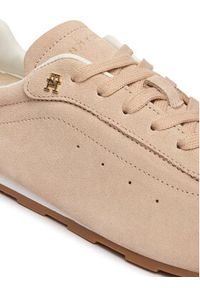 TOMMY HILFIGER - Tommy Hilfiger Sneakersy Th Bella Low Runner Suede FW0FW09189 Różowy. Kolor: różowy. Materiał: zamsz, skóra #3