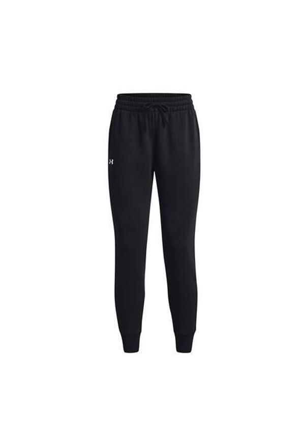 Spodnie sportowe damskie Under Armour Ua Rival Fleece Jogger. Kolor: biały, czarny, wielokolorowy. Materiał: dresówka