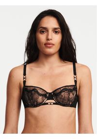 Chantelle X Biustonosz balkonetka Xtravagant C06GN7 Czarny. Kolor: czarny. Materiał: syntetyk #1