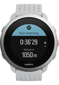 SUUNTO - Zegarek sportowy Suunto Suunto 3 Pebble White. Styl: sportowy