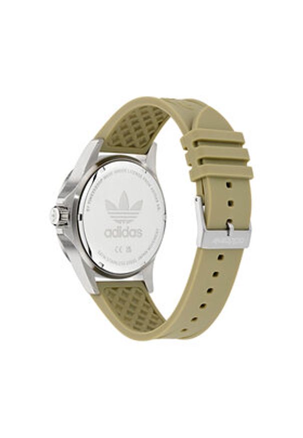 Adidas - adidas Zegarek Expression One AOFH24509 Zielony. Kolor: zielony