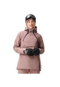 Damska kurtka narciarska Colourwear W Cake Anorak 2.0. Kolor: brązowy, beżowy, wielokolorowy. Sezon: zima. Sport: narciarstwo #1