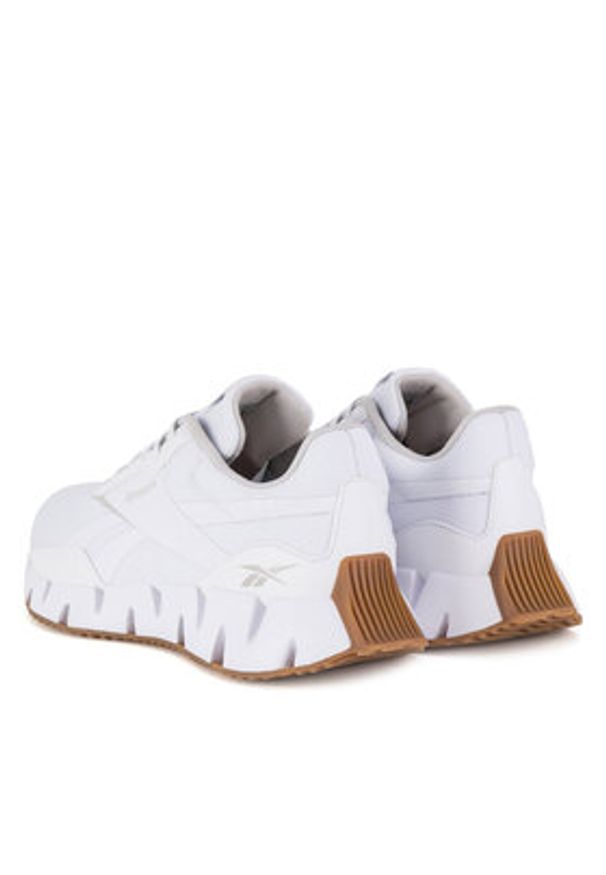 Reebok Sneakersy ZIG DYNAMICA STR 100220468 Biały. Kolor: biały. Materiał: materiał