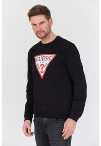 Guess - GUESS Czarna męska bluza Audley, Rozmiar XXL. Kolor: czarny #6