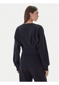 Pinko - PINKO Bluza Mantovana 105612 A2TC Granatowy Regular Fit. Kolor: niebieski. Materiał: bawełna #3