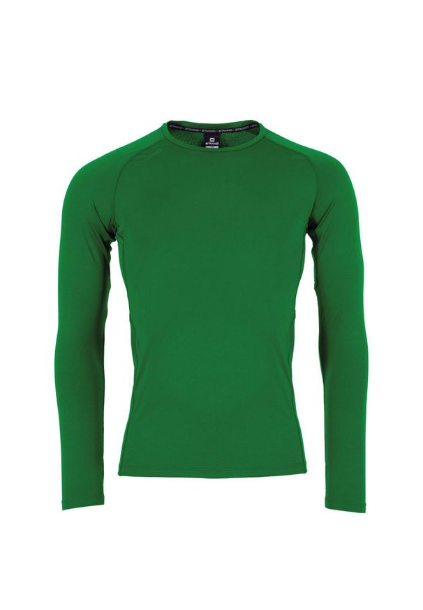 STANNO - Dziecięcy dżersej z długim rękawem Stanno Core Baselayer. Kolor: zielony. Materiał: jersey. Długość rękawa: długi rękaw. Długość: długie