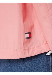 Tommy Jeans Wiatrówka Chicago DW0DW17747 Różowy Regular Fit. Kolor: różowy. Materiał: syntetyk #6