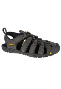 keen - Buty trekkingowe męskie Keen Clearwater Cnx. Zapięcie: bez zapięcia. Kolor: wielokolorowy, czarny, szary. Materiał: materiał, skóra, syntetyk