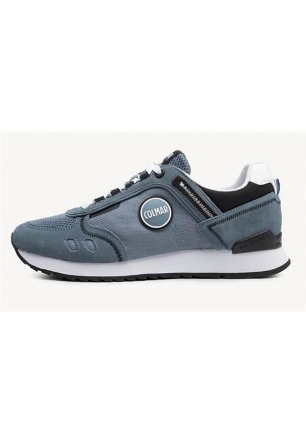 Buty do chodzenia męskie Colmar Travis Sport Bold. Kolor: niebieski. Materiał: materiał, skóra, syntetyk. Szerokość cholewki: normalna. Sport: turystyka piesza