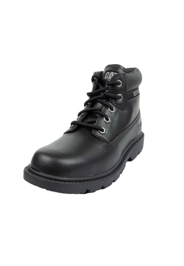 CATerpillar - Botki Dziecięce Skóra Colorado Plus. Kolor: czarny. Materiał: skóra