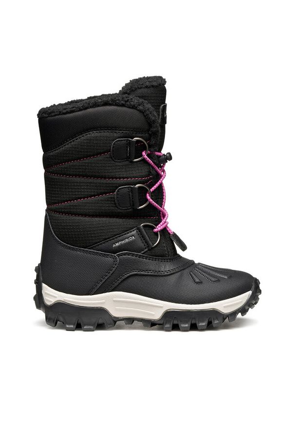 Śniegowce Geox. Kolor: czarny