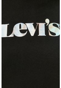 Levi's® - Levi's - Bluza. Okazja: na spotkanie biznesowe. Kolor: czarny. Wzór: nadruk. Styl: biznesowy #3