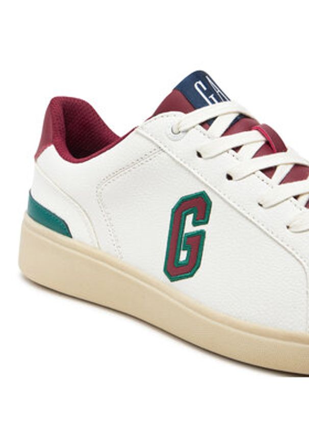 GAP - Gap Sneakersy Seattle Ii Bsc W GAB002F5SWWTRDGP Biały. Kolor: biały. Materiał: skóra