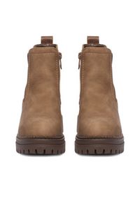 Clara Barson Botki CEO-WS5195-26 Beżowy. Kolor: beżowy. Materiał: materiał #3