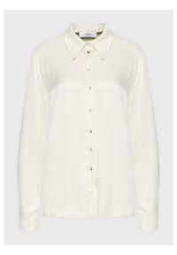 Simple Koszula KOD502-02 Biały Relaxed Fit. Kolor: biały. Materiał: wiskoza #6