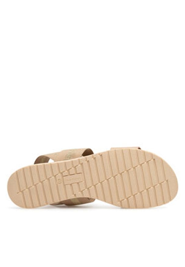 Clara Barson Sandały WS6262-05 Beżowy. Kolor: beżowy. Materiał: materiał