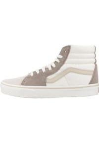 Tenisówki Vans Model Hi Multi Block Kolor Beżowy. Kolor: beżowy. Materiał: tkanina, skóra