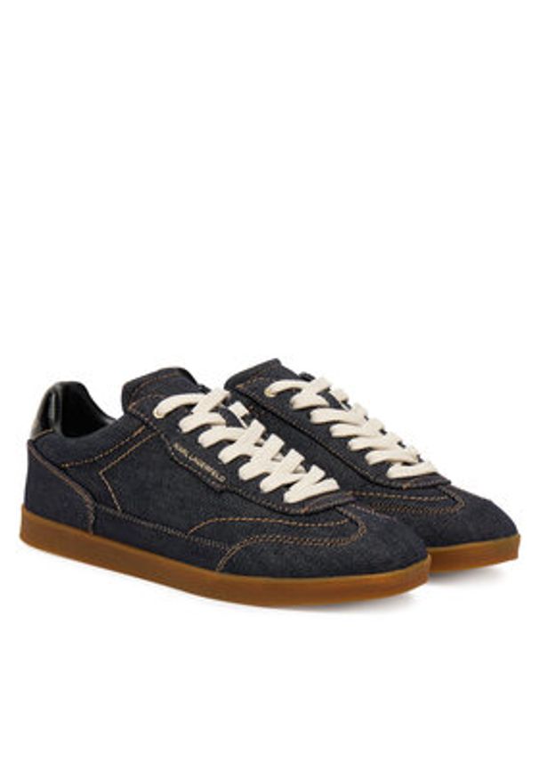 Karl Lagerfeld - KARL LAGERFELD Sneakersy Kandidate KL63814 DAA Granatowy. Kolor: niebieski. Materiał: materiał