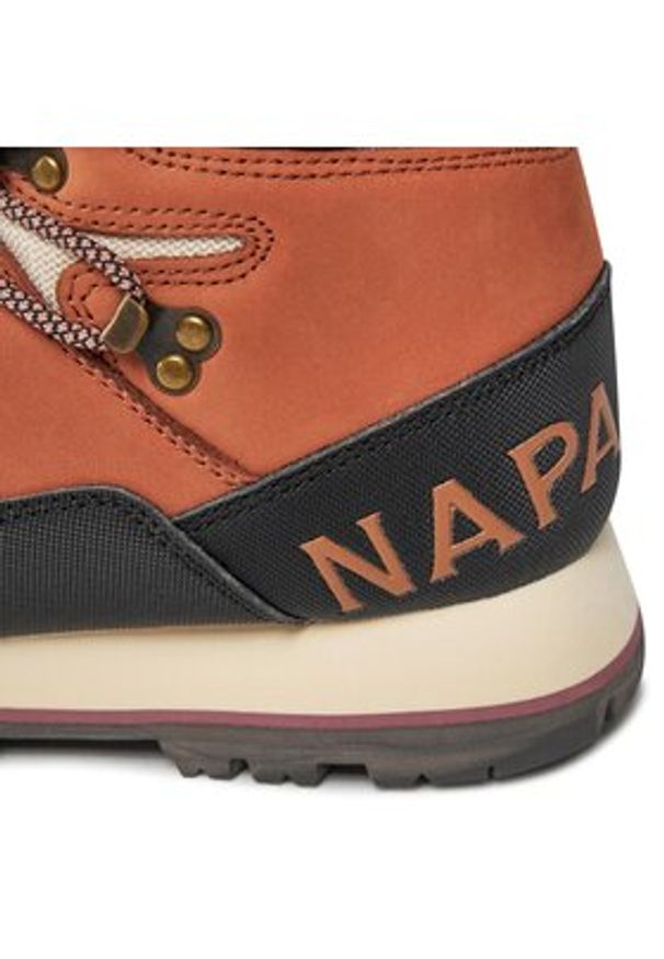 Napapijri Trapery Gem03 NP0A4HW5 Brązowy. Kolor: brązowy. Materiał: nubuk, skóra