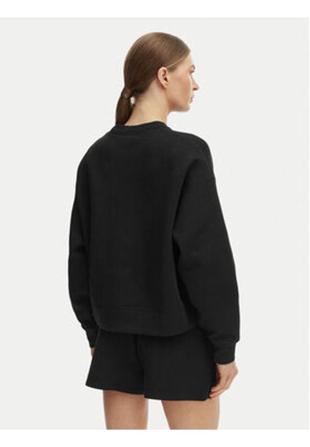 Lacoste Bluza SF0046 Czarny Oversize. Kolor: czarny. Materiał: bawełna