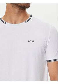 BOSS - Boss T-Shirt Taul 50521245 Biały Regular Fit. Kolor: biały. Materiał: bawełna #5