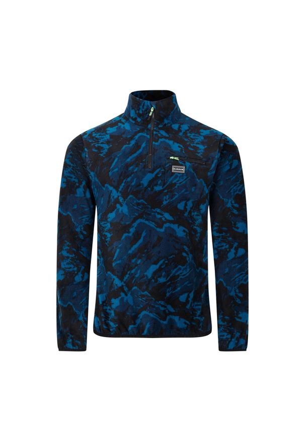 DARE 2B - Polarowy Top Męska Z Górą Affinity. Kolor: niebieski. Materiał: polar. Sezon: zima. Sport: turystyka piesza