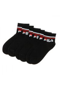 Skarpety Fila Fila Quarter Plain N Czarny. Kolor: czarny. Sport: outdoor