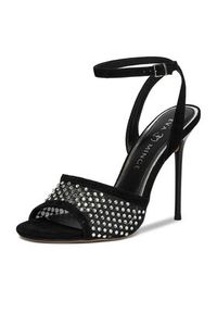 Eva Minge Sandały EO-ZARA-LT934-79 Czarny. Kolor: czarny. Materiał: zamsz, skóra #6
