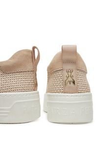 Patrizia Pepe Sneakersy PPJ307.22 Beżowy. Kolor: beżowy. Materiał: zamsz, skóra #7