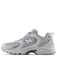 Buty unisex New Balance U530SMB – szare. Kolor: szary. Materiał: zamsz. Szerokość cholewki: normalna. Sezon: lato. Sport: turystyka piesza #3