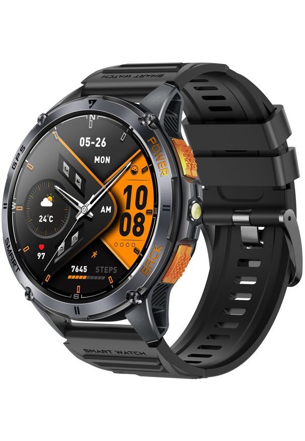 Smartwatch GepardWatches Smartwatch GlacierX Orb Black GX-OC67A. Rodzaj zegarka: smartwatch