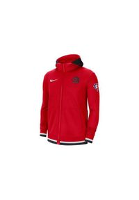 Bluzy treningowa męska Nike Nba Toronto Raptors Dri-fit Showtime. Typ kołnierza: kaptur. Kolor: czerwony. Technologia: Dri-Fit (Nike). Sport: fitness