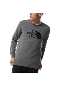 The North Face - M Drew Peak Crew Bluza - szary. Kolor: szary. Styl: sportowy