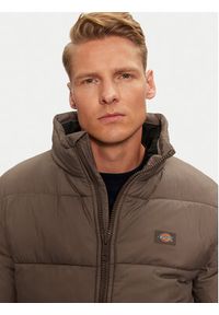 Dickies Kurtka przejściowa Waldenburg DK0A4XP2MR1 Brązowy Regular Fit. Kolor: brązowy. Materiał: syntetyk #6