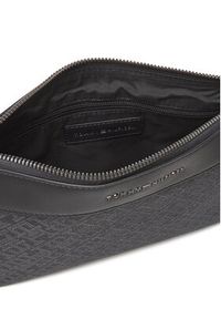 TOMMY HILFIGER - Tommy Hilfiger Saszetka Th Monogram Pouch AM0AM13529 Czarny. Kolor: czarny. Materiał: skóra #3