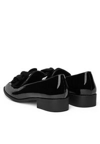 DeeZee Loafersy SQ873-1-BLACK PAT Czarny. Kolor: czarny. Materiał: materiał #6